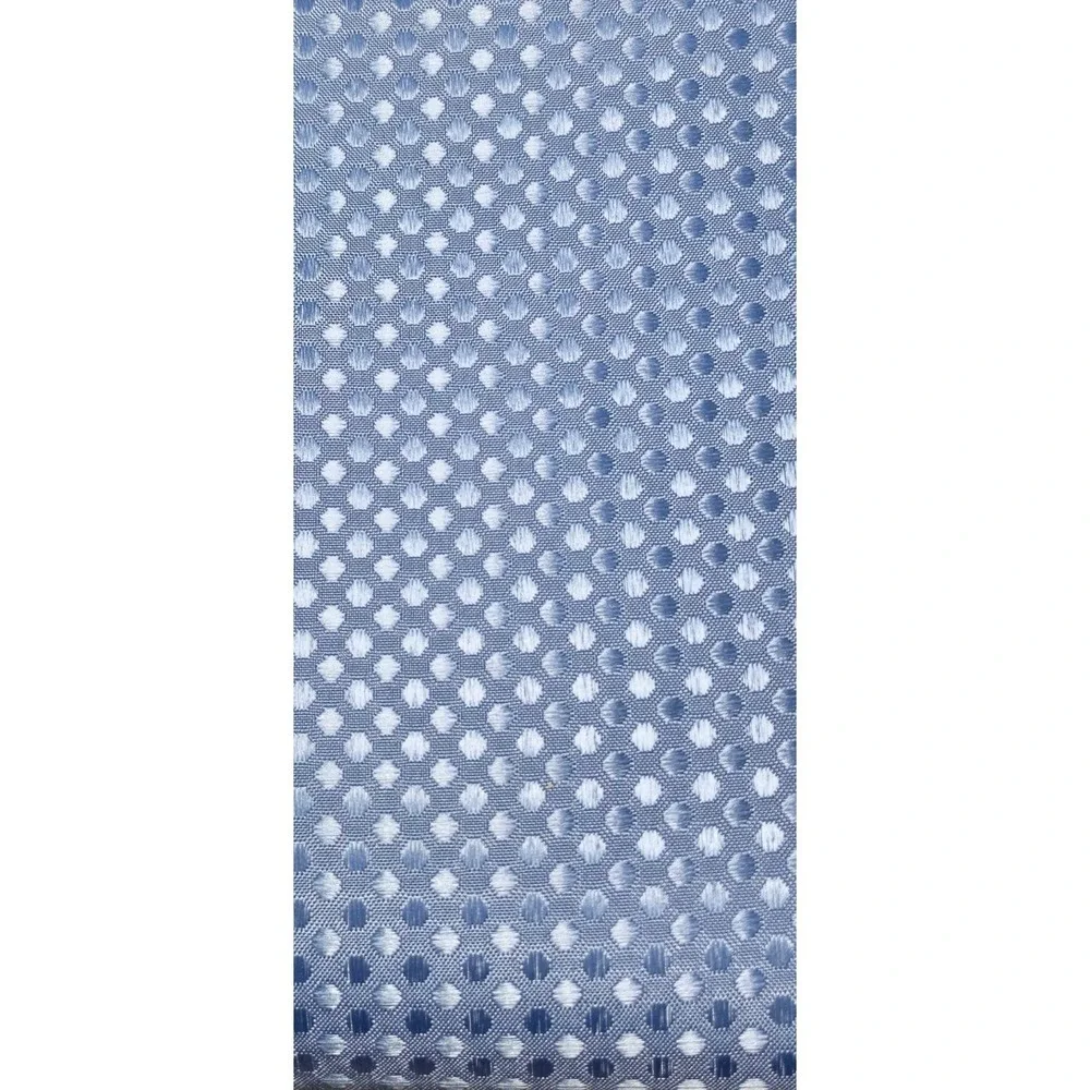 YellyHommy Blue Hookless Shower Curtain with Snap-in Liner 72x87 Waffle Weave